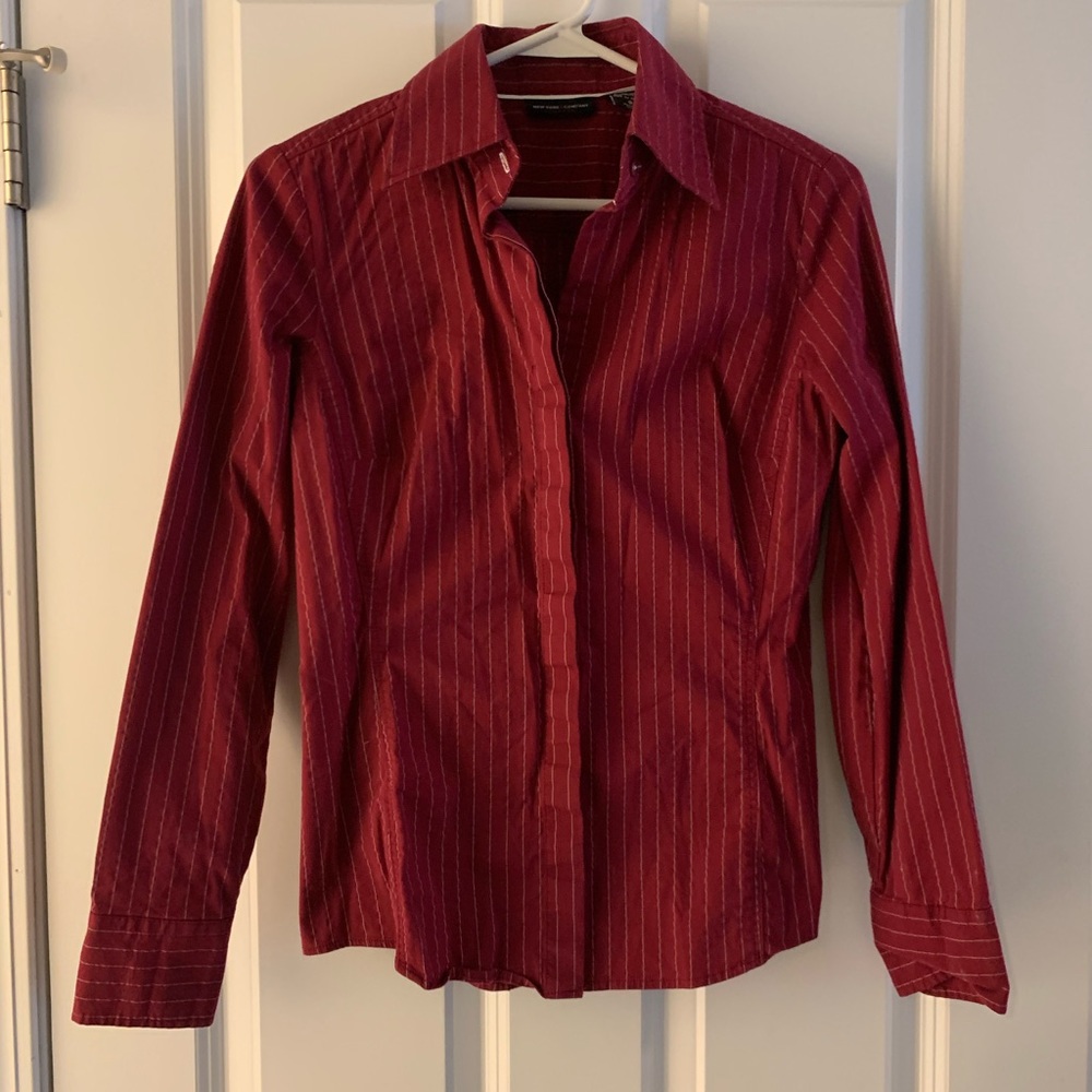 New York & Co dress shirt size S